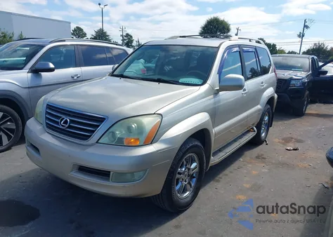 2006 Lexus Gx 470 z USA, uszkodzony, nr VIN JTJBT20X660118472